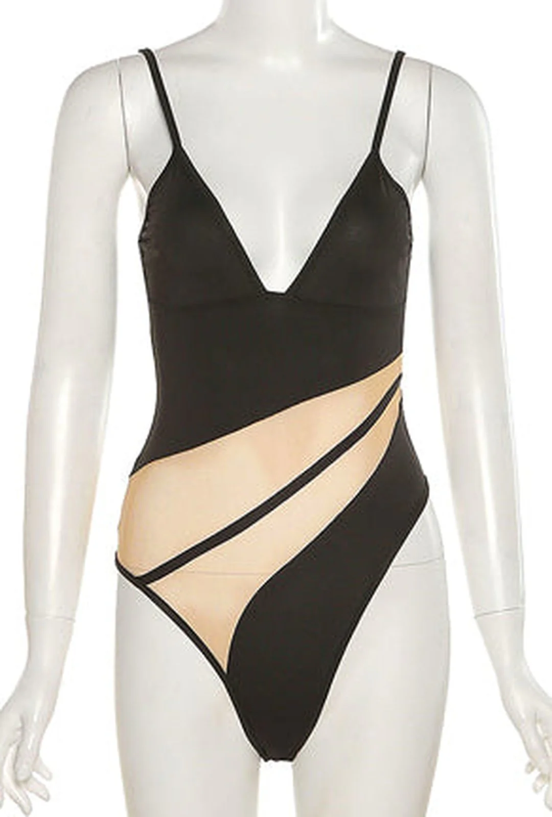 AARON - ASYM SHEER BODYSUIT - Image 3