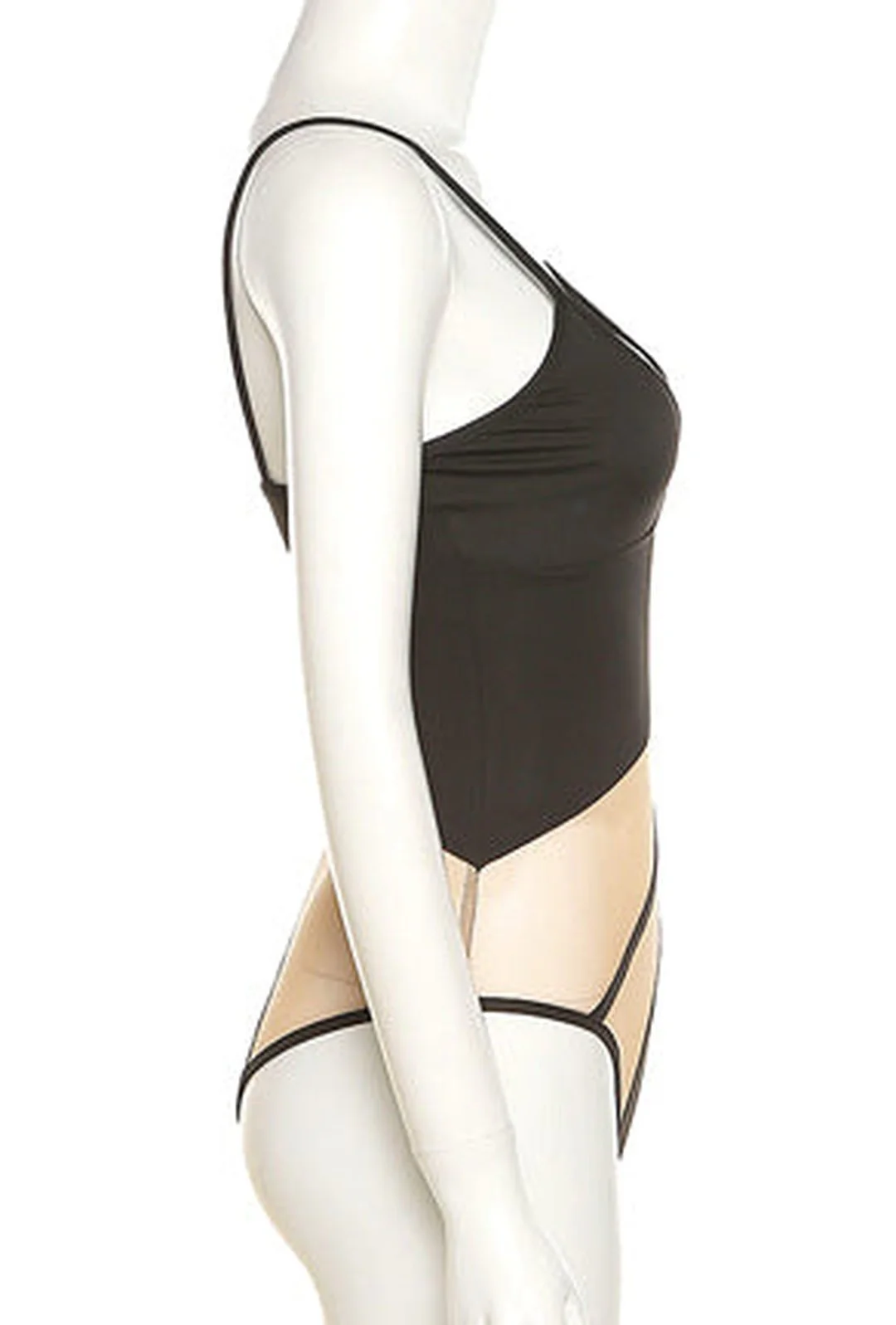 AARON - ASYM SHEER BODYSUIT - Image 4
