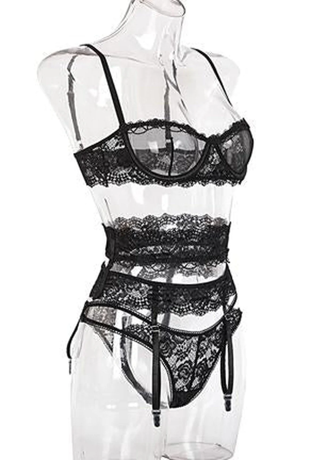 ADORA - GARTER 3 PIECE LINGERIE - Image 6