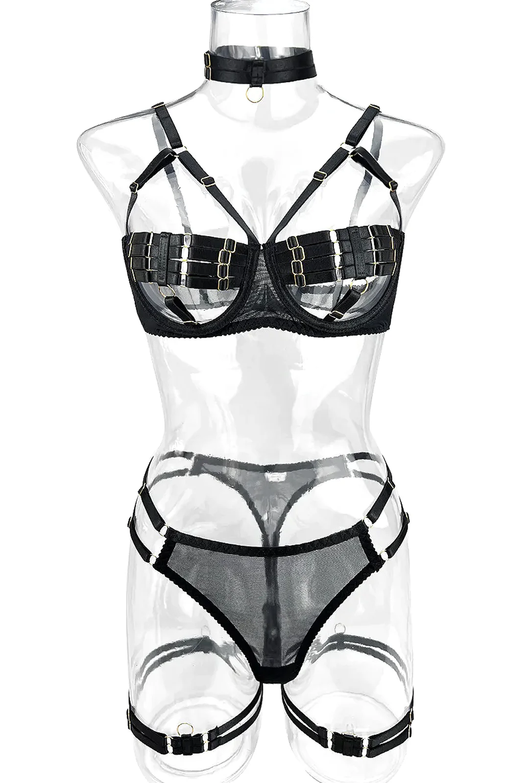 ADOREE - HARNESS GARTER LINGERIE - Image 6