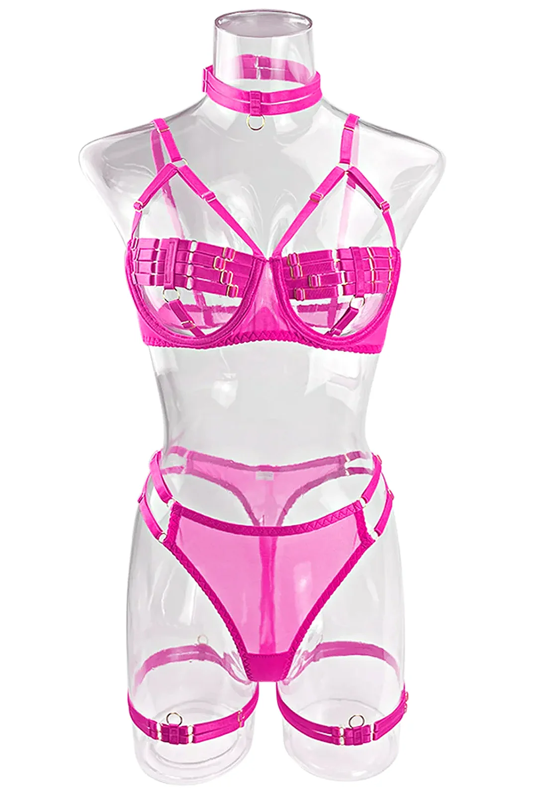 ADOREE - HARNESS GARTER LINGERIE - Image 7
