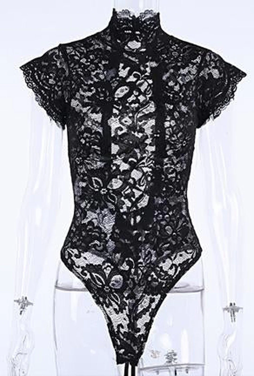 AHYOKA - RIBBON LACE BACK BODYSUIT - Image 5