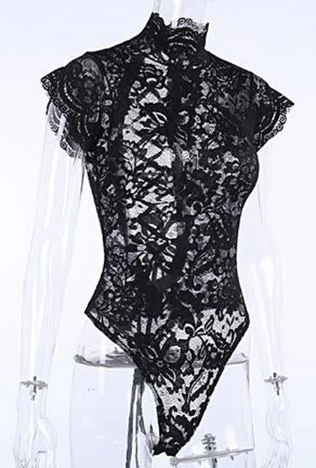 AHYOKA - RIBBON LACE BACK BODYSUIT - Image 6