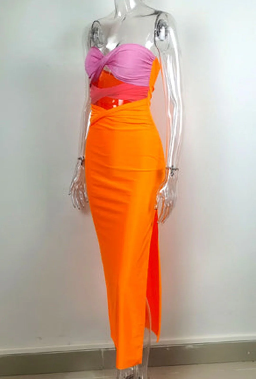AKI - TWIST & TIED MAXI DRESS - Image 5