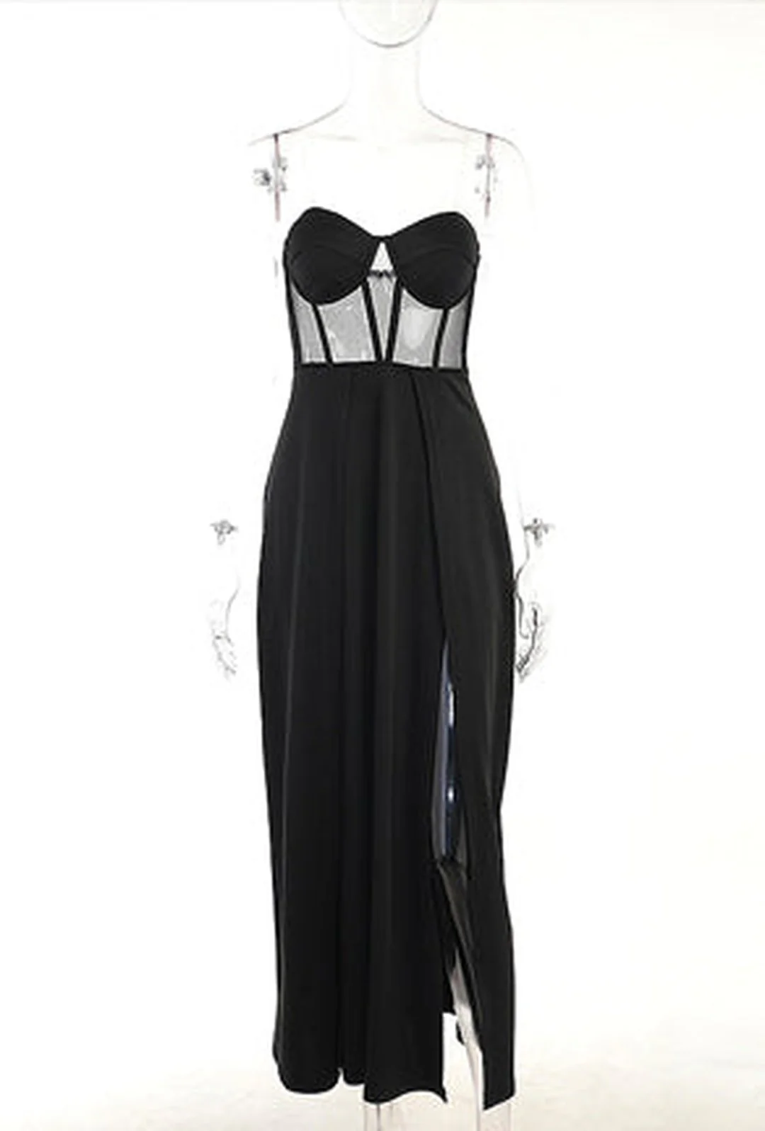 AMANDI - CORSET KNIT MAXI DRESS - Image 5