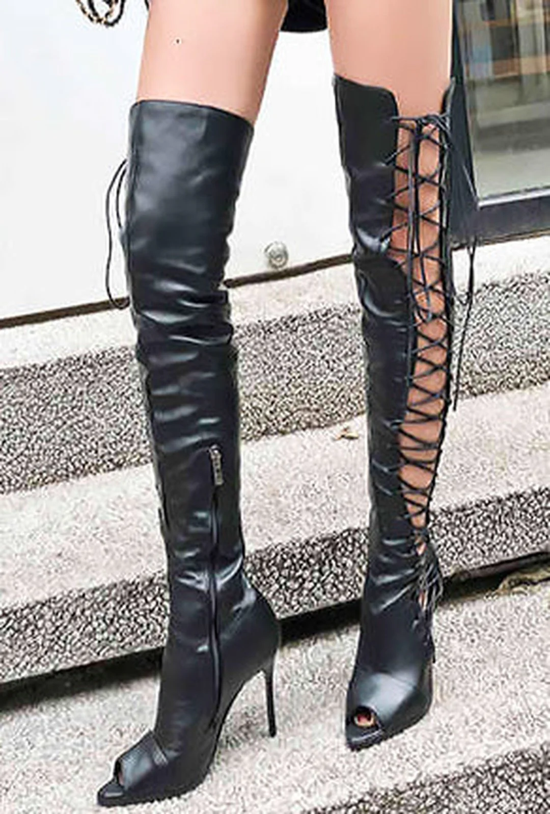 ASMIE - OTK LACE-UP BOOTS - Image 5