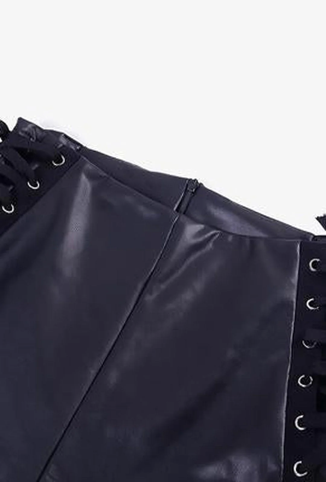 AVA - LEATHER LOOK LEGGINGS - Image 6