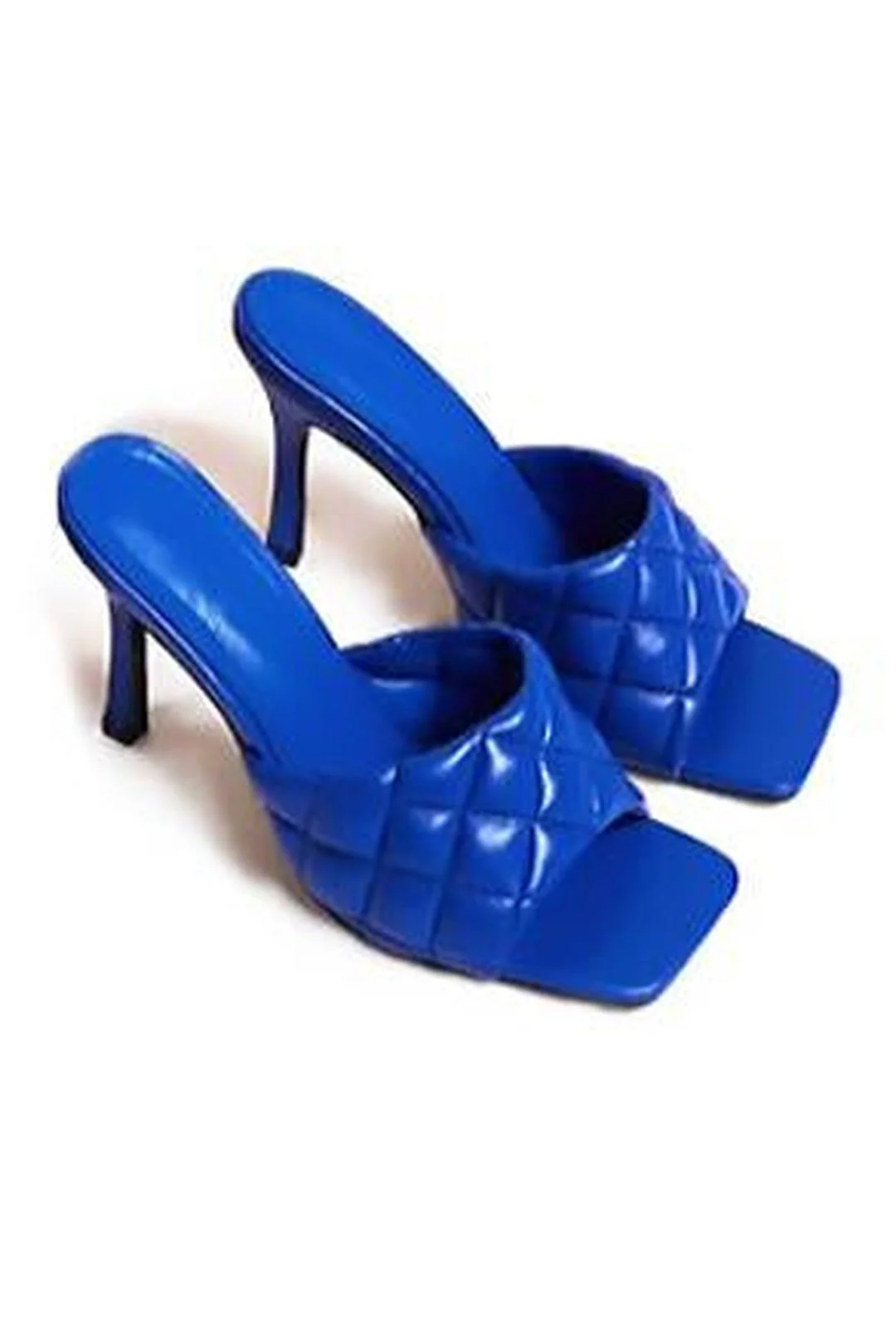 BEA - QUILTED PATENT SANDALS - Image 6