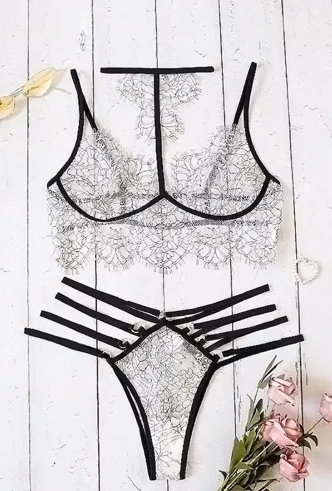 BEE - STRAP 2 PIECE LINGERIE - Image 3