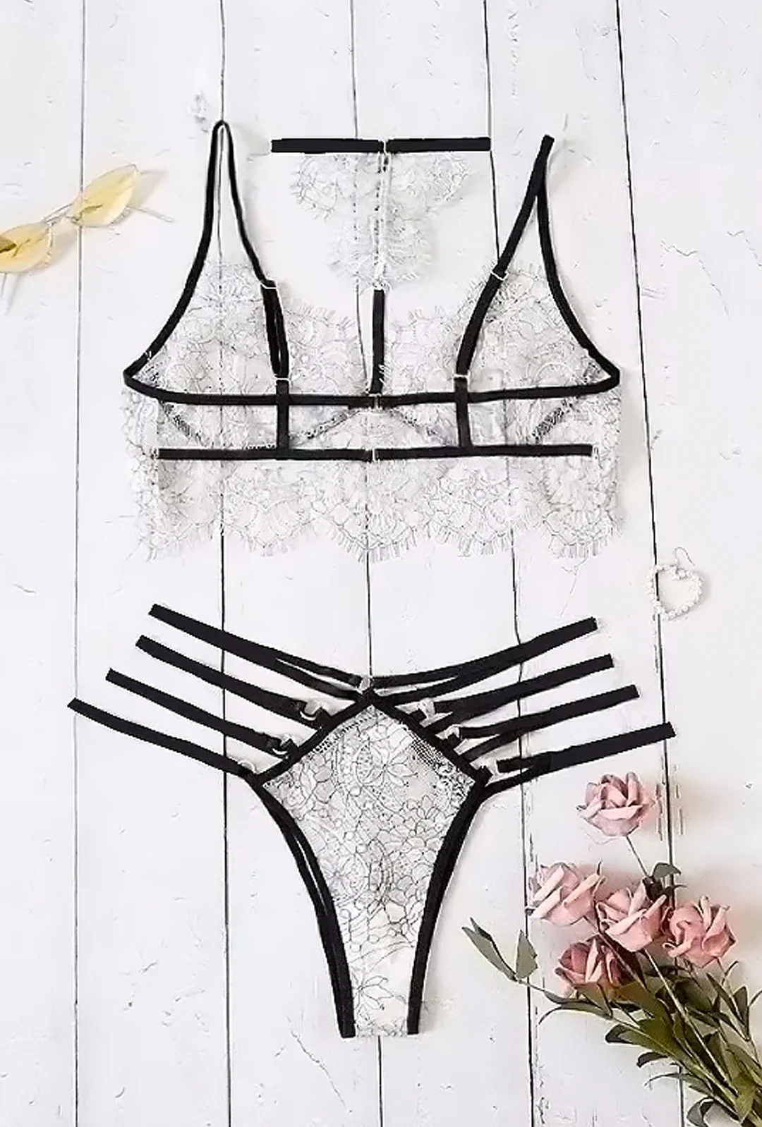 BEE - STRAP 2 PIECE LINGERIE - Image 4