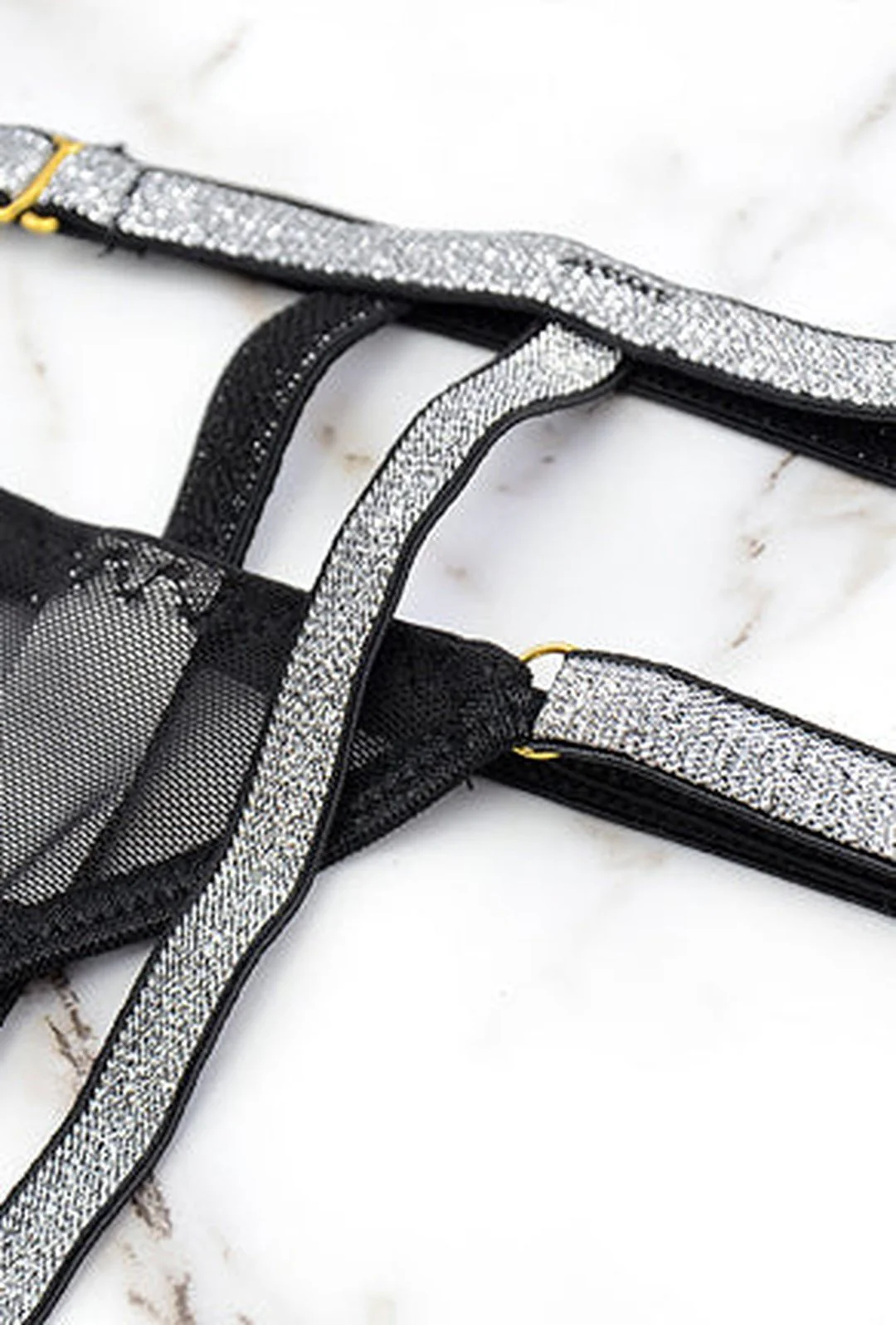 BENOIT - 3 PIECE BUSTIER GARTER LINGERIE - Image 8