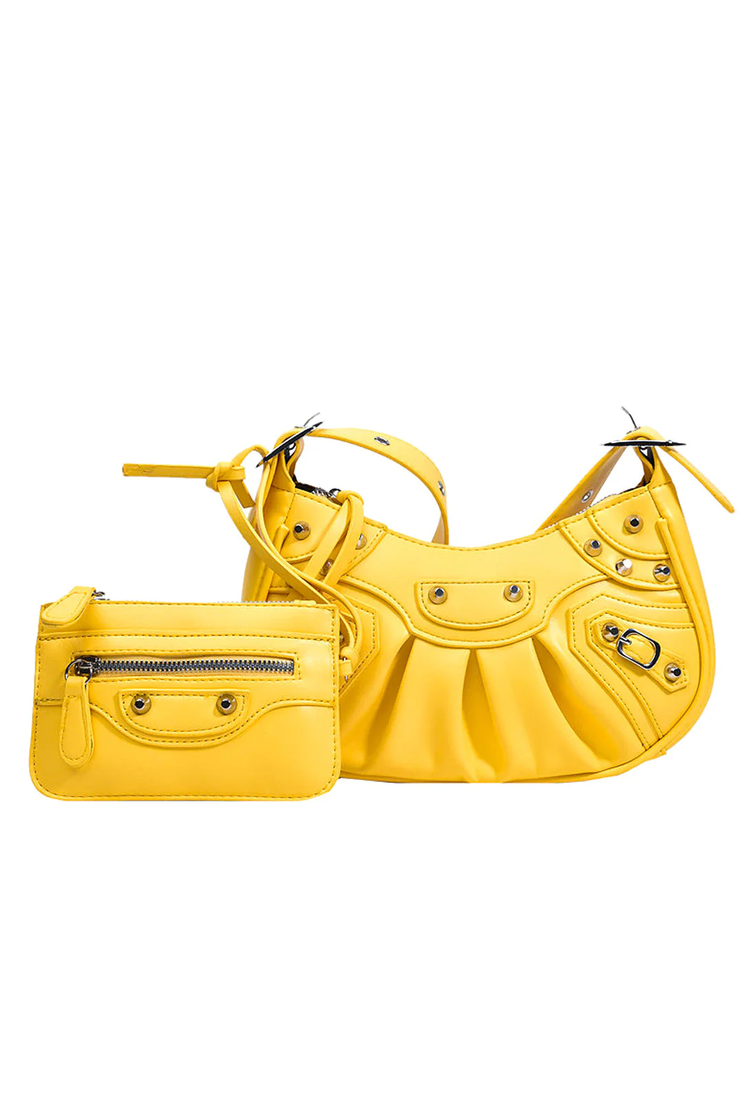 BRICKE - STUDDED HOBO BAG - Image 12