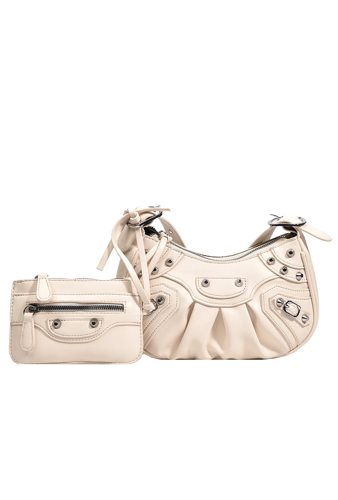 BRICKE - STUDDED HOBO BAG - Image 14