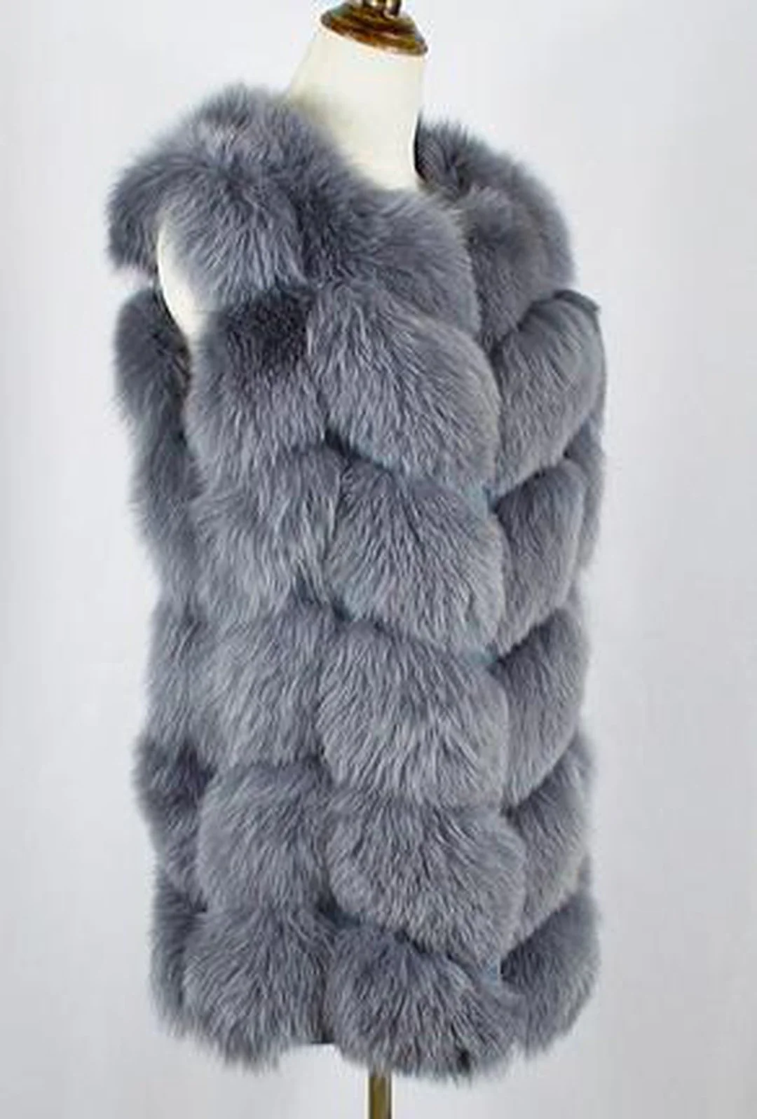 BOBBIE - PUFFY FUR VEST - Image 10