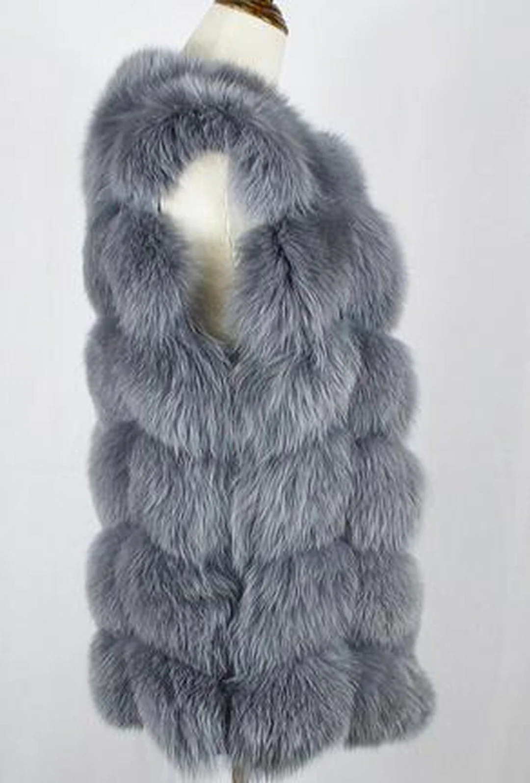 BOBBIE - PUFFY FUR VEST - Image 9