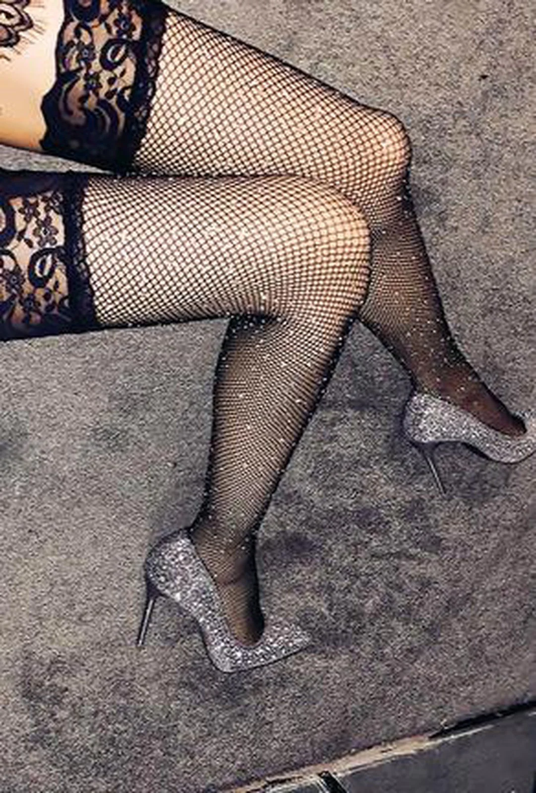 CARDI - SPARKLING LINGERIE PANTYHOSE - Image 5