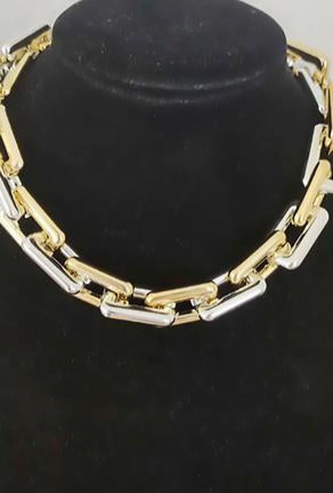 CECE - SQUARE LINK NECKLESS - Image 4