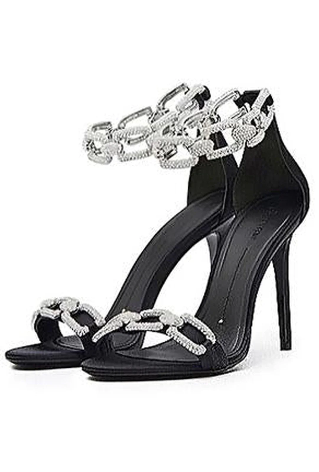 CENDI - CHAIN RHINESTONE HEELS - Image 7