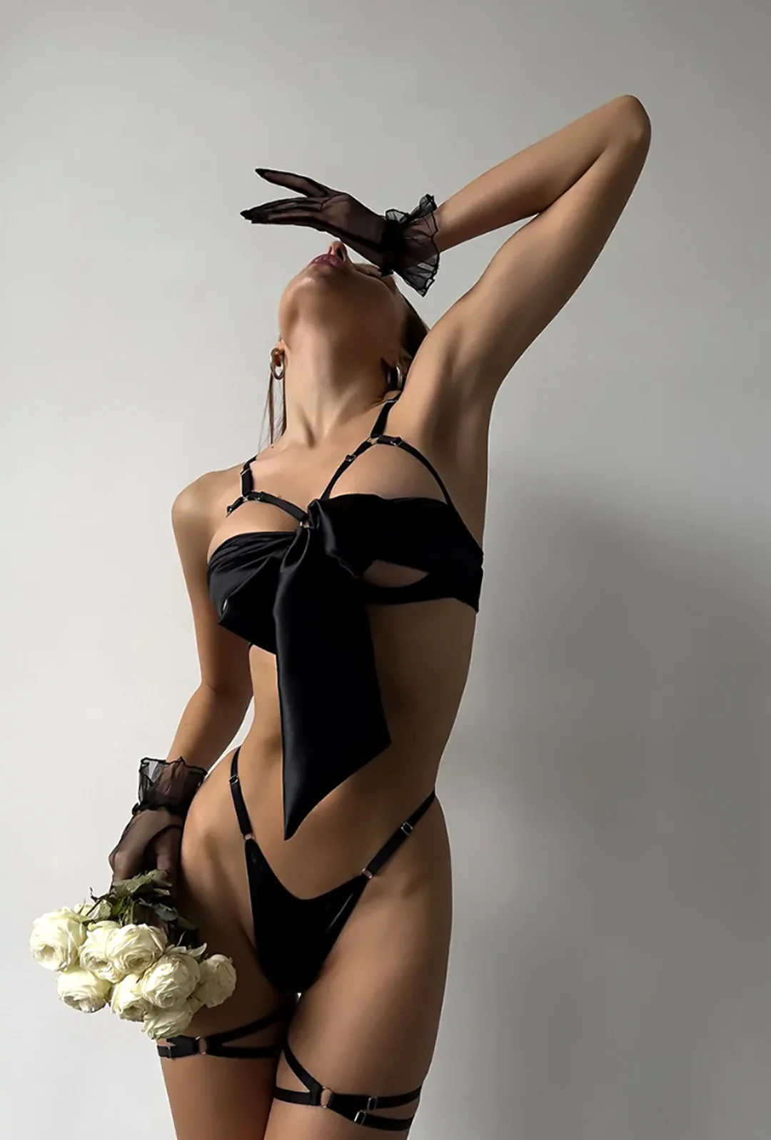 CHABELLA - BOW GARTER LINGERIE - Image 6