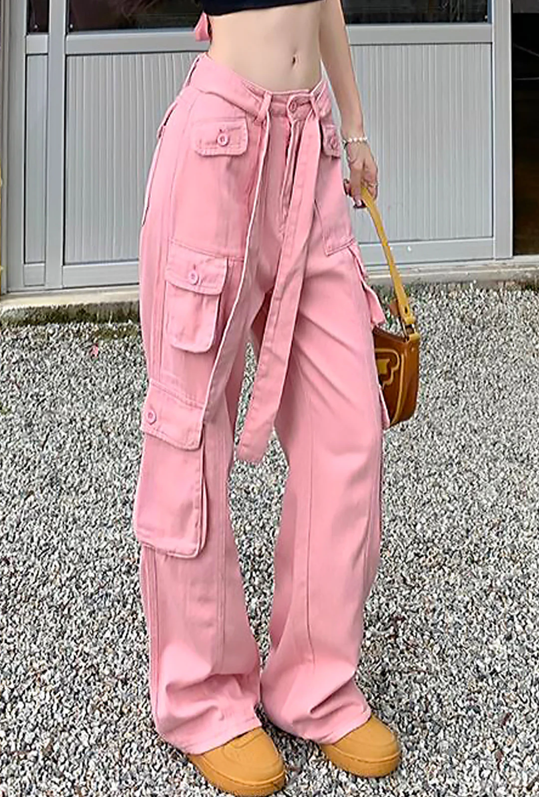 CHANY - TWILL CARGO PANTS - Image 2