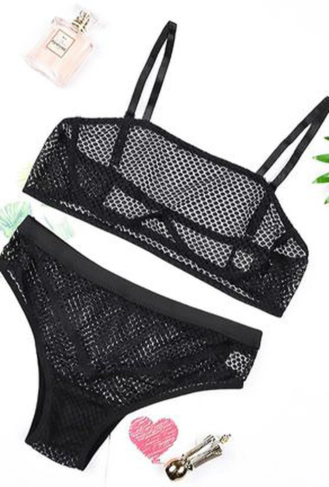 CHLOE - MESH 2 PIECE LINGERIE - Image 2