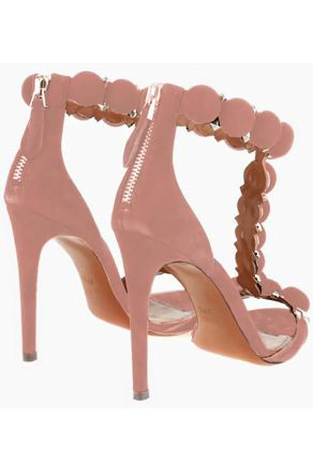 ALILA - T-STRAP POM POM HEELS - Image 8