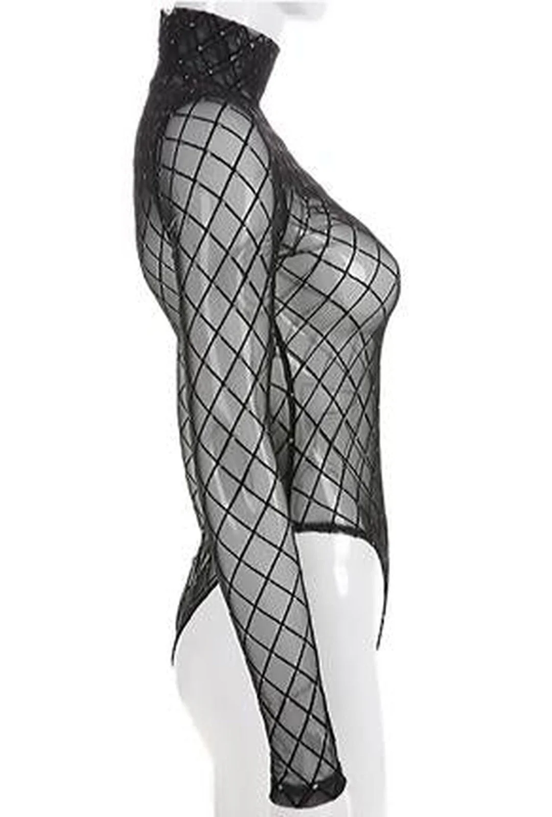 JANZEL - MESH BODY SUIT TOP - Image 5