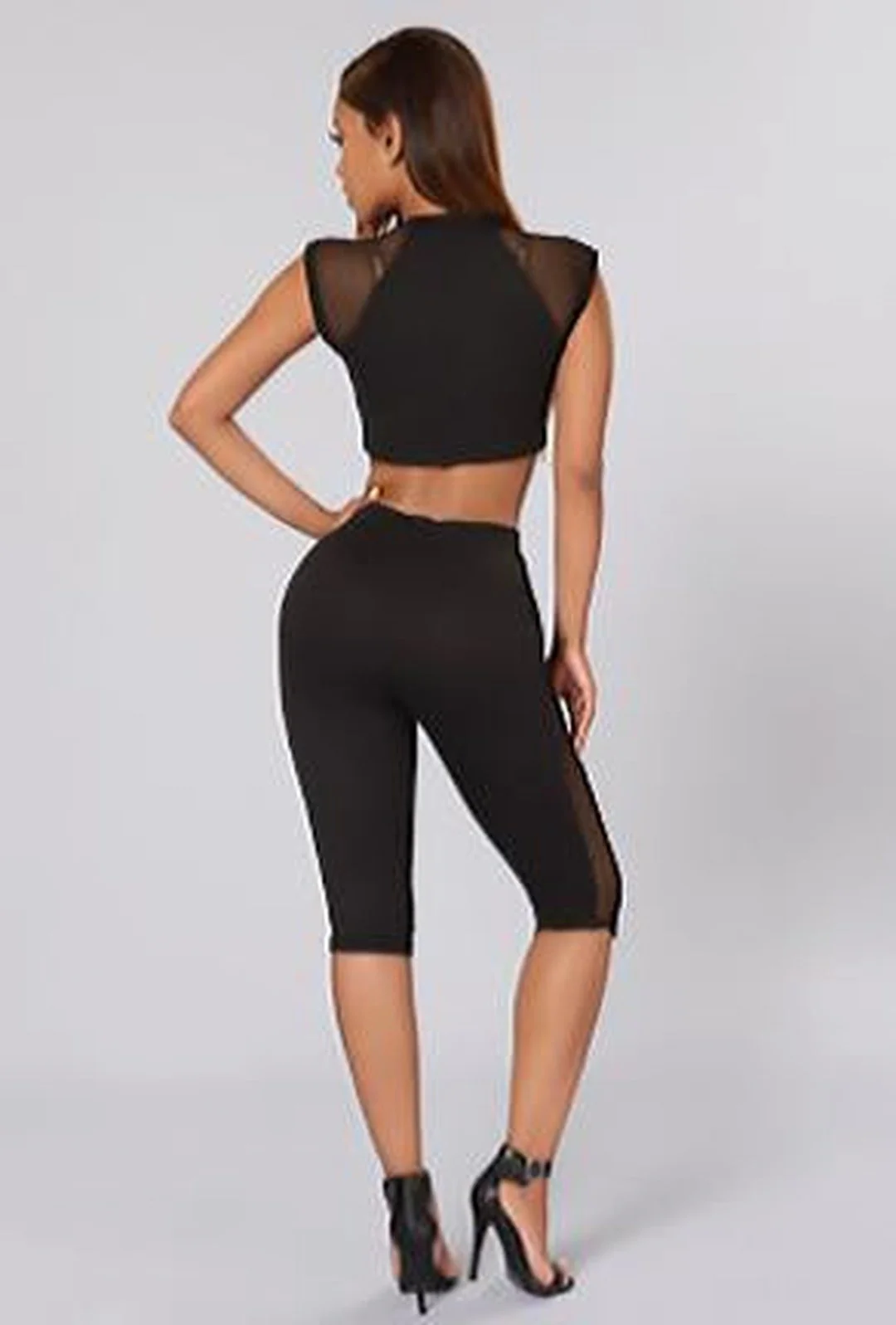 CYNTHIA - BIKER LEGGINGS SET - Image 4