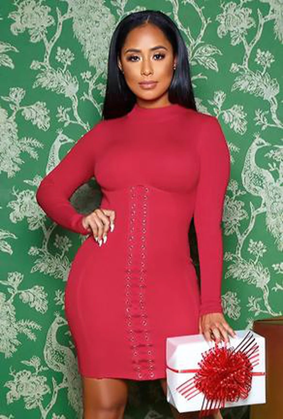 DAHYANA - SWEATER RIB DRESS - Image 5