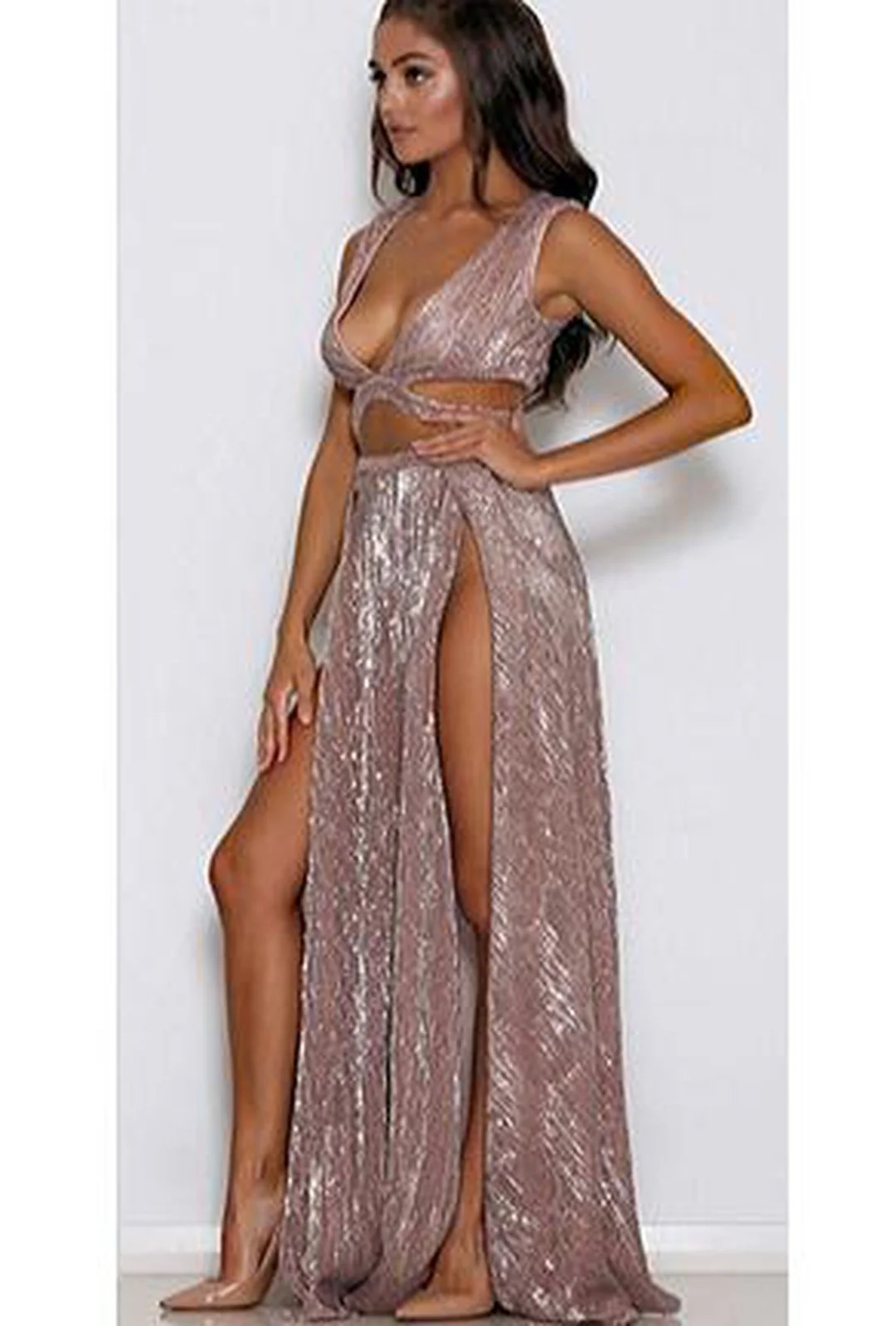 DIANA - SEQUIN MAXI DRESS - Image 3