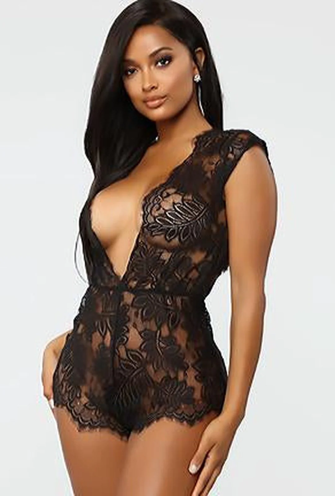 ELLA - LACE LINGERIE TEDDY - Image 5