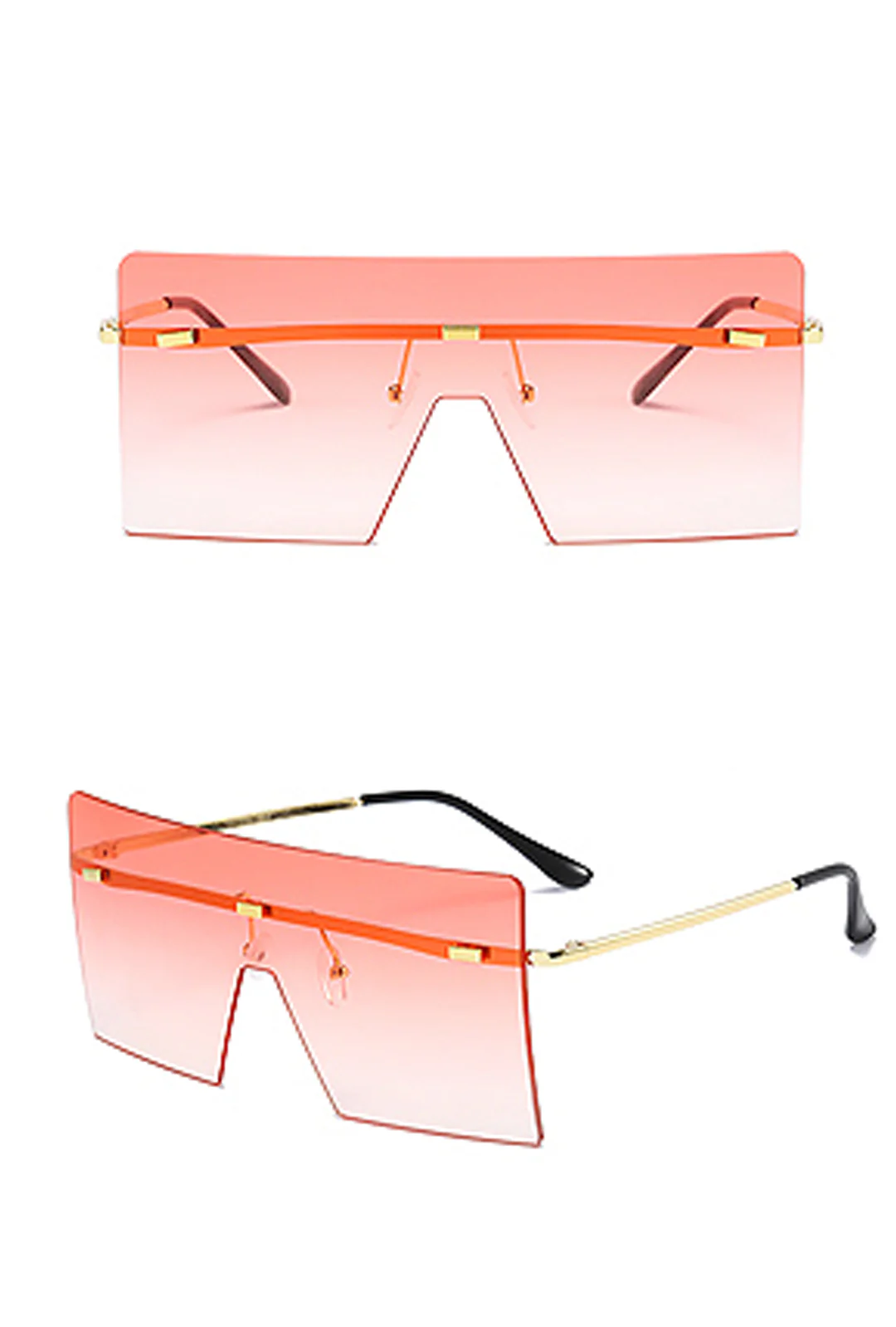 ELSKE - OVERSIZE OMBRE SUNGLASSES - Image 7