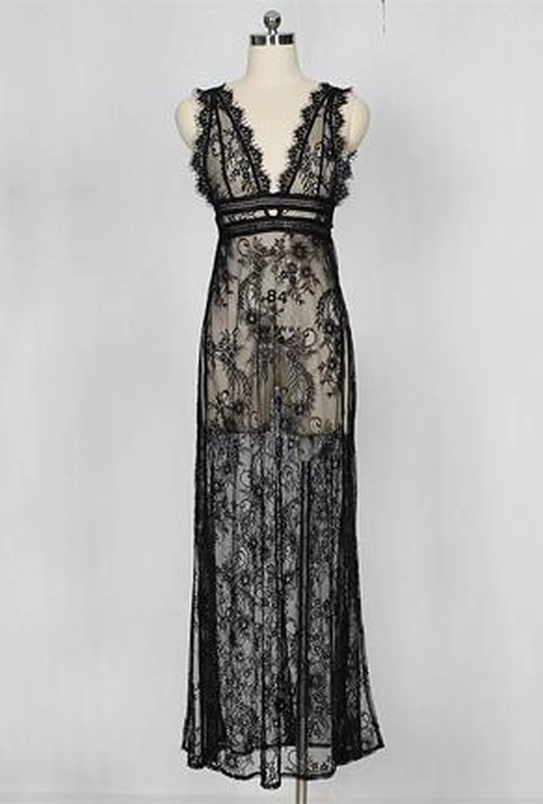 EMMY - MAXI LINGERIE DRESS - Image 8