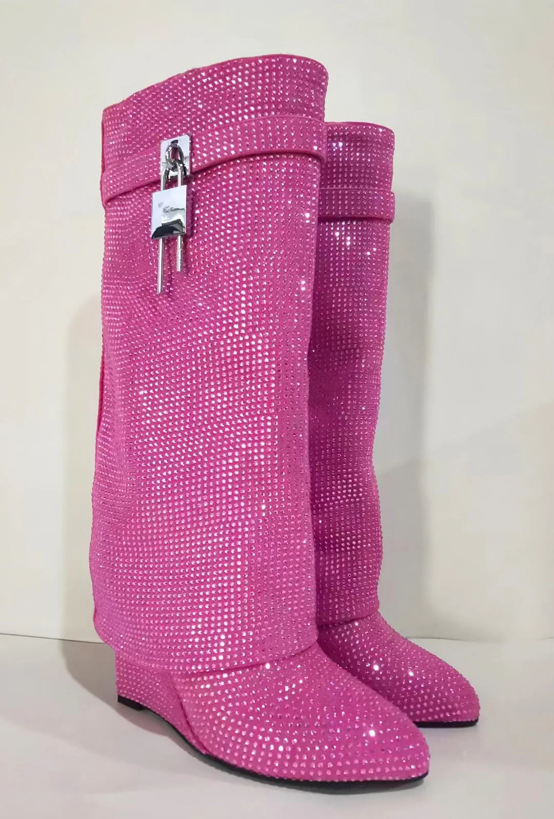 GANETTE - SPARKLING FIREMAN LOCKER BOOTS - Image 9