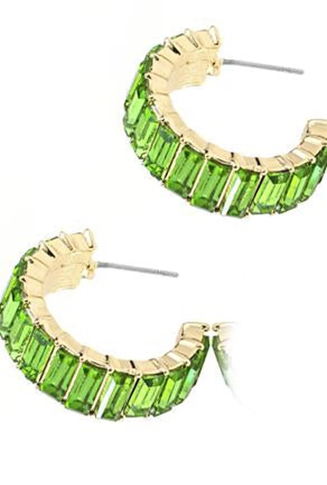 GRAZIELLA - GOLD GEM STONE EARRING - Image 9