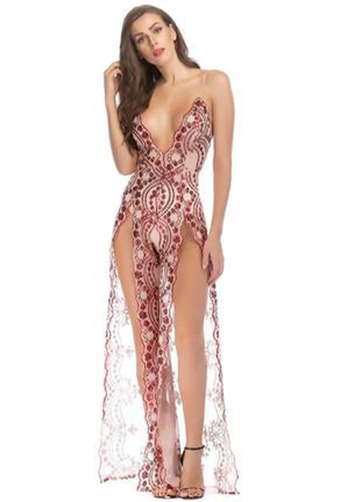 HALLE - SEQUIN LINGERIE DRESS - Image 6
