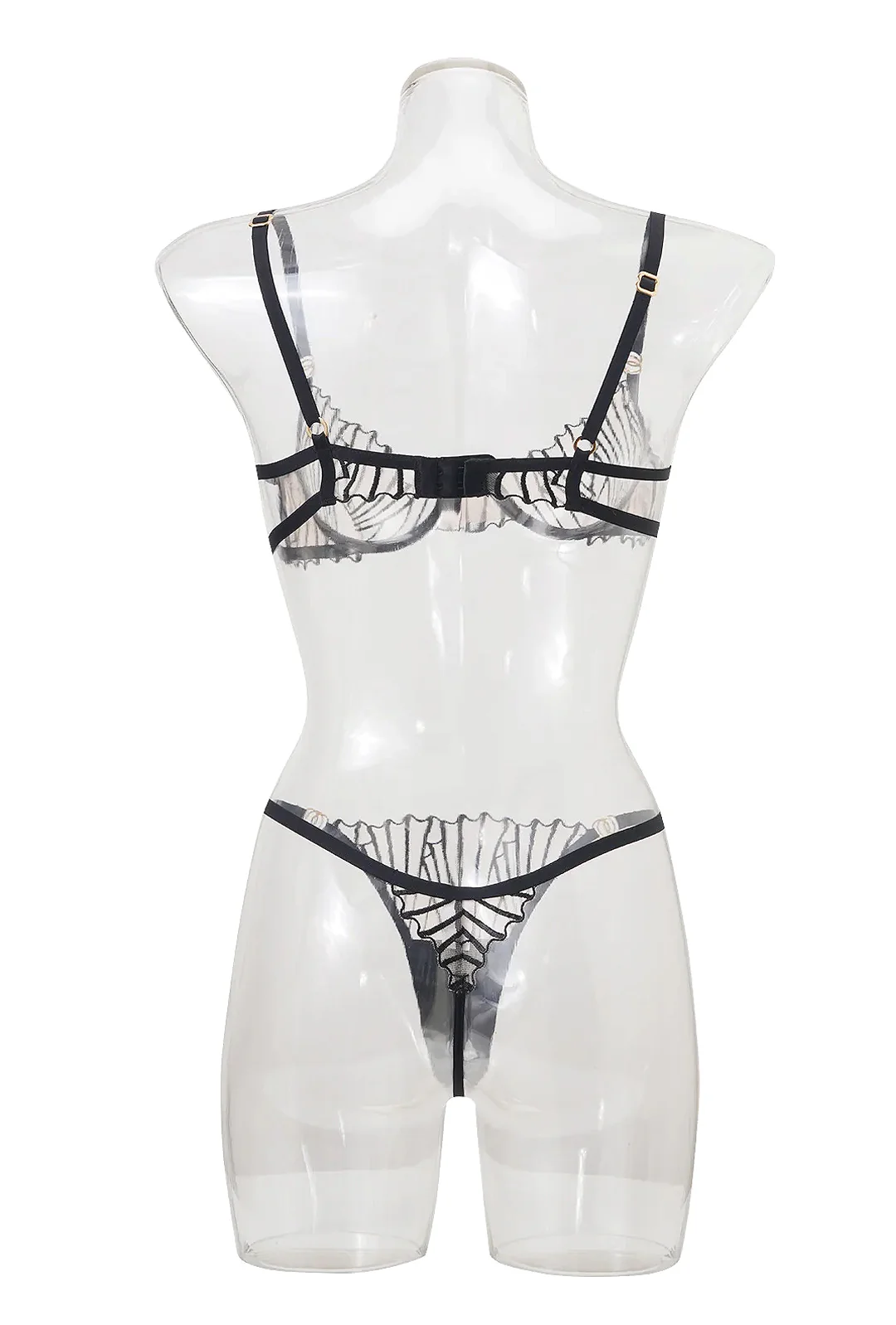 ISHA - DECO STYLE LACE 2 PIECE LINGERIE - Image 6