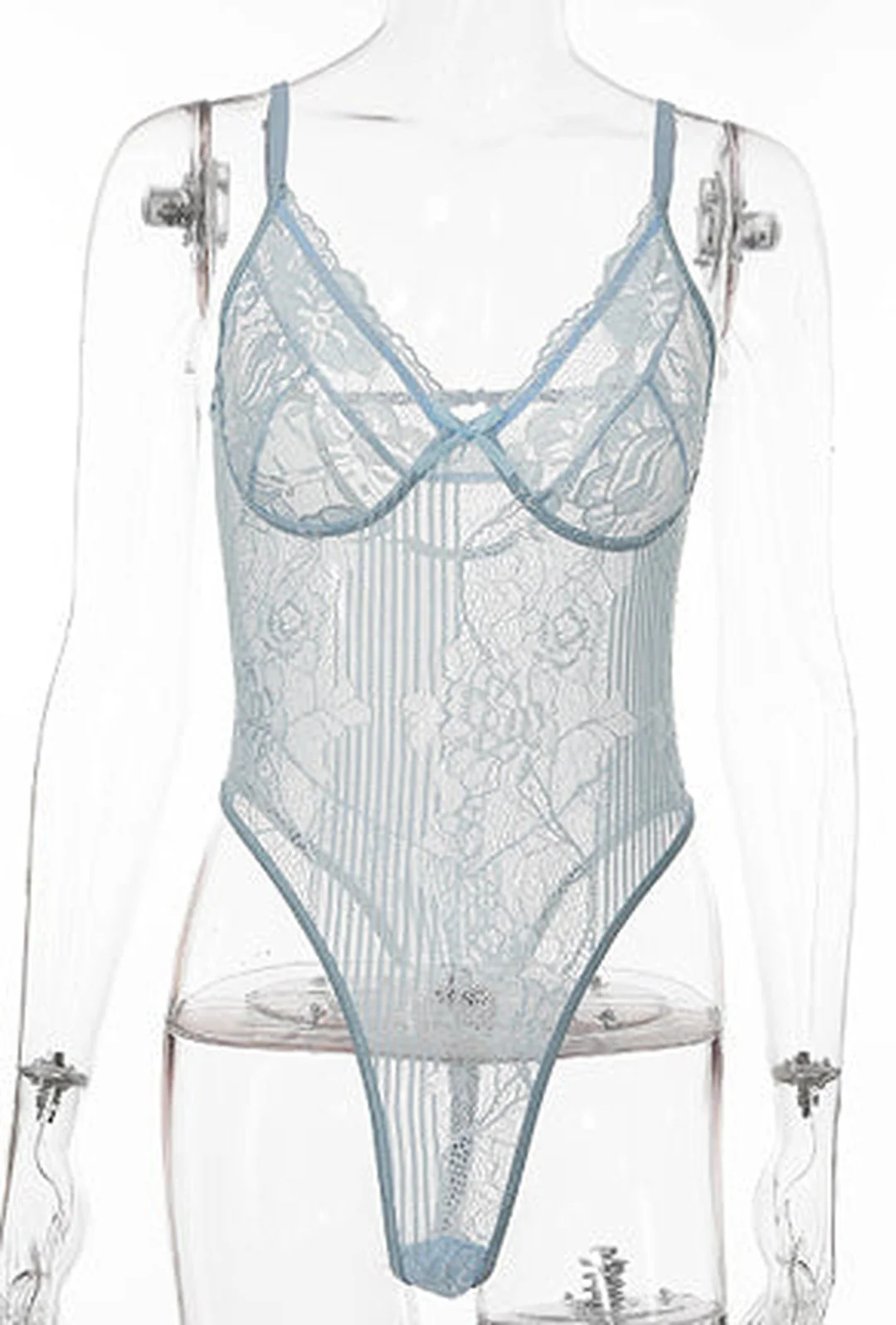 JESSIE - LACE LINGERIE BODYSUIT - Image 21