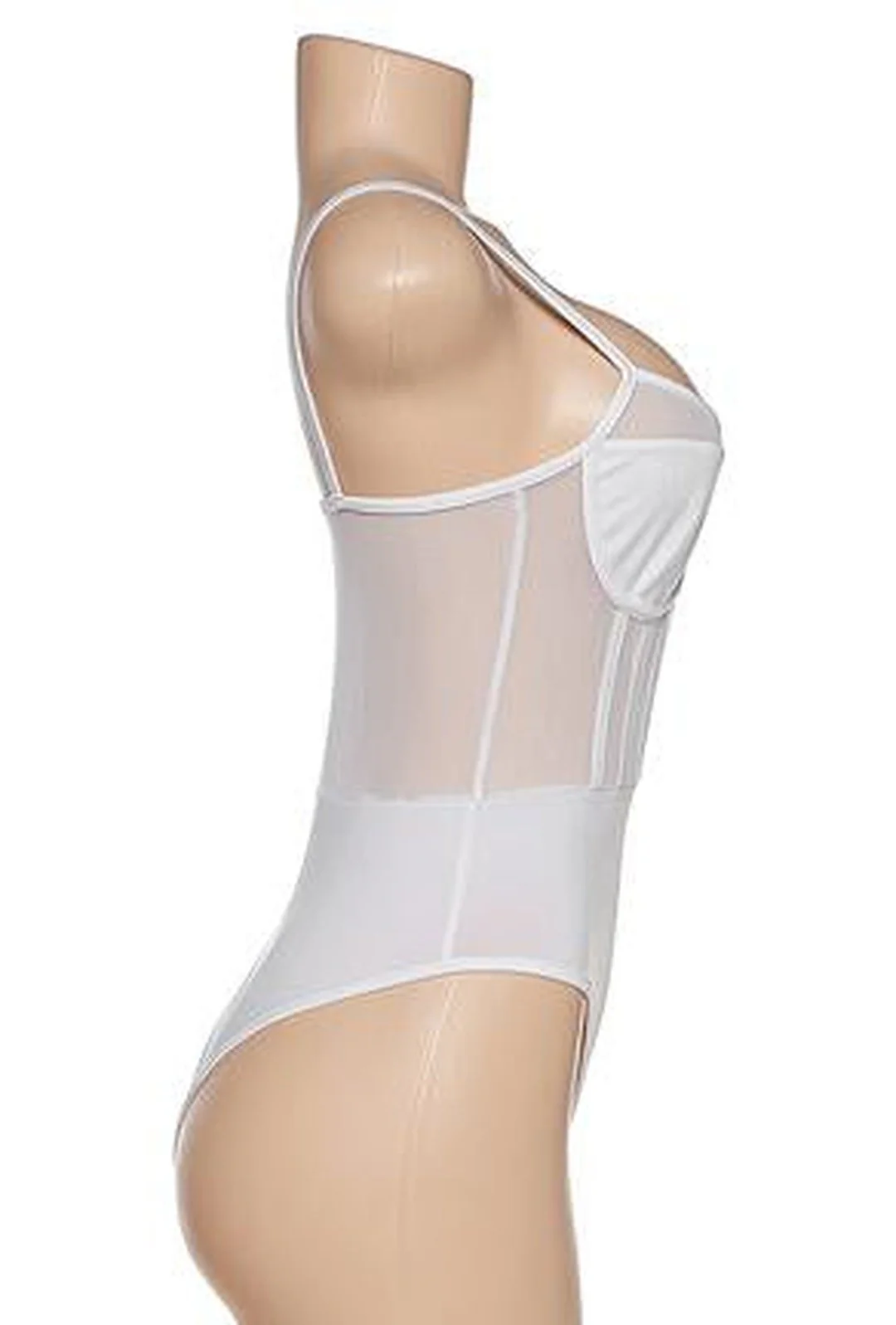 KADE - SHEER CORSET BODYSUIT - Image 5