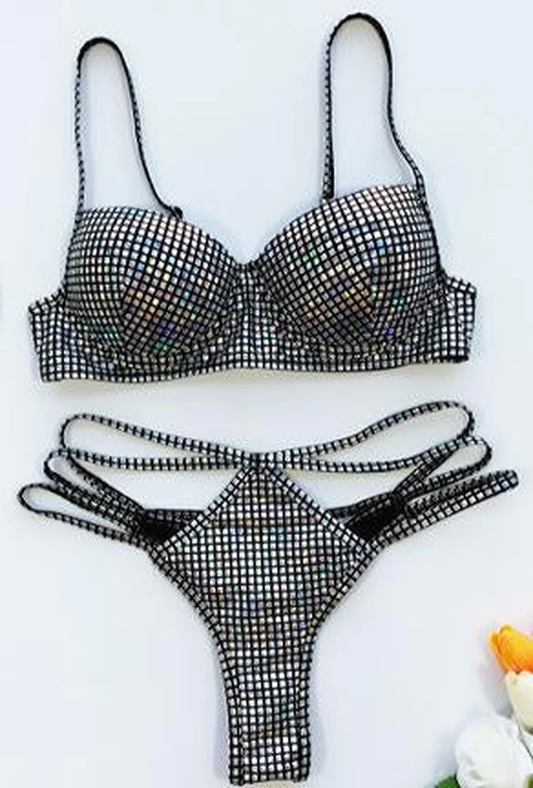 KAROL - SHINY 2 PIECE BEACH SET - Image 7