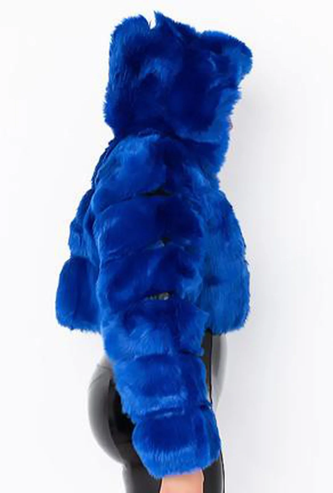 KAYLI - BOLERO HOODED FUR JACKET - Image 3