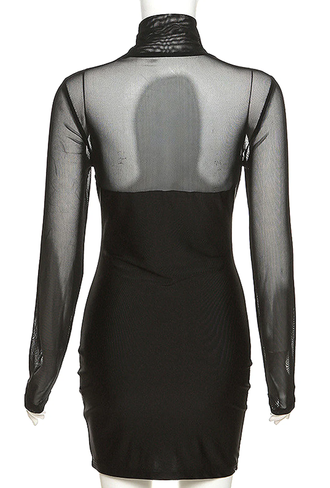 LOLA - SHEER TRANSPARENT DRESS - Image 5