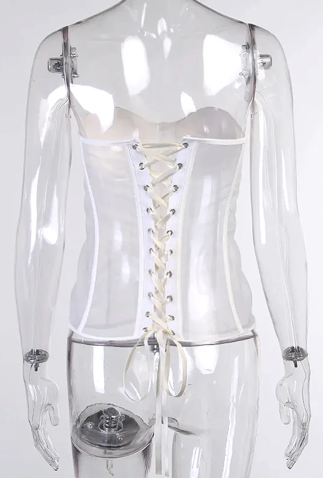 MAEGAN - SHEER BUSTIER CORSET TOP - Image 6