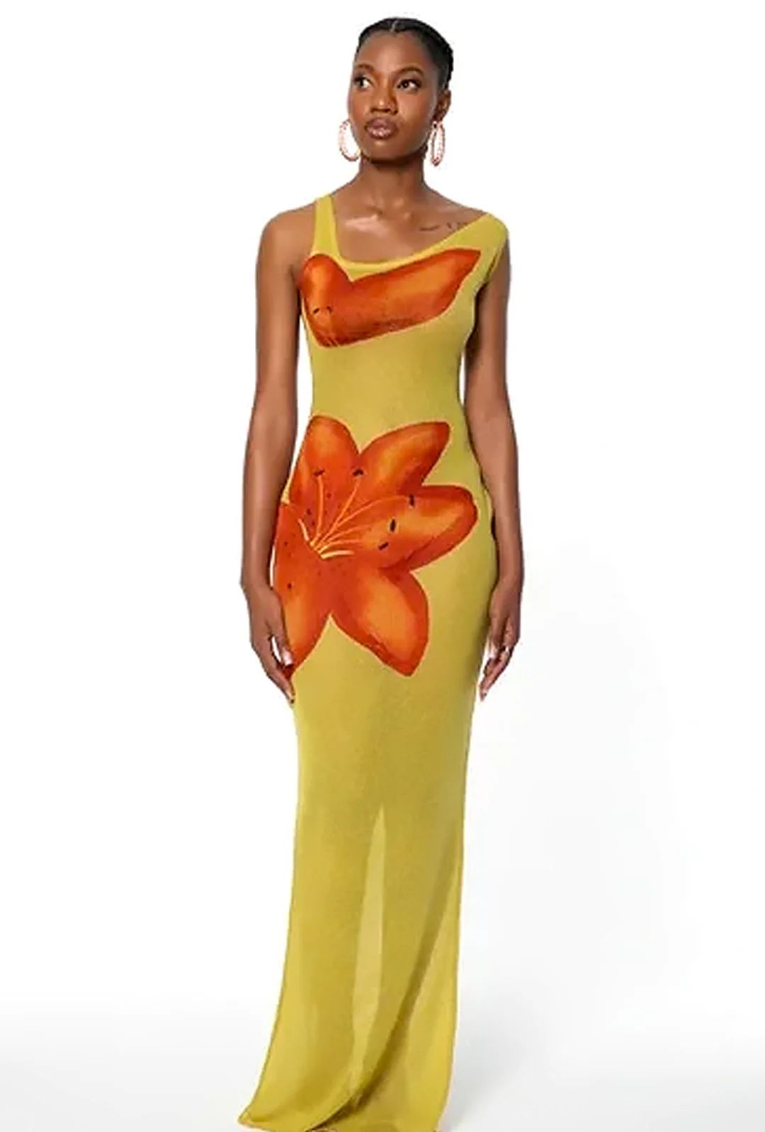 MALINDA - PRINTED FLORAL MAXI DRESS - Image 5