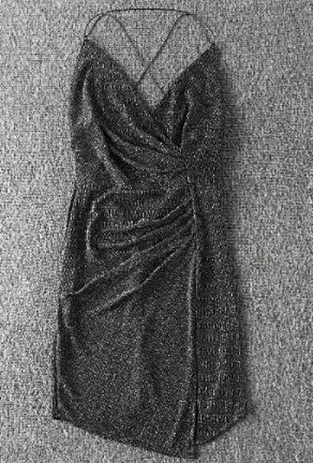 MARGRET - GLITTER "V" DRESS - Image 4