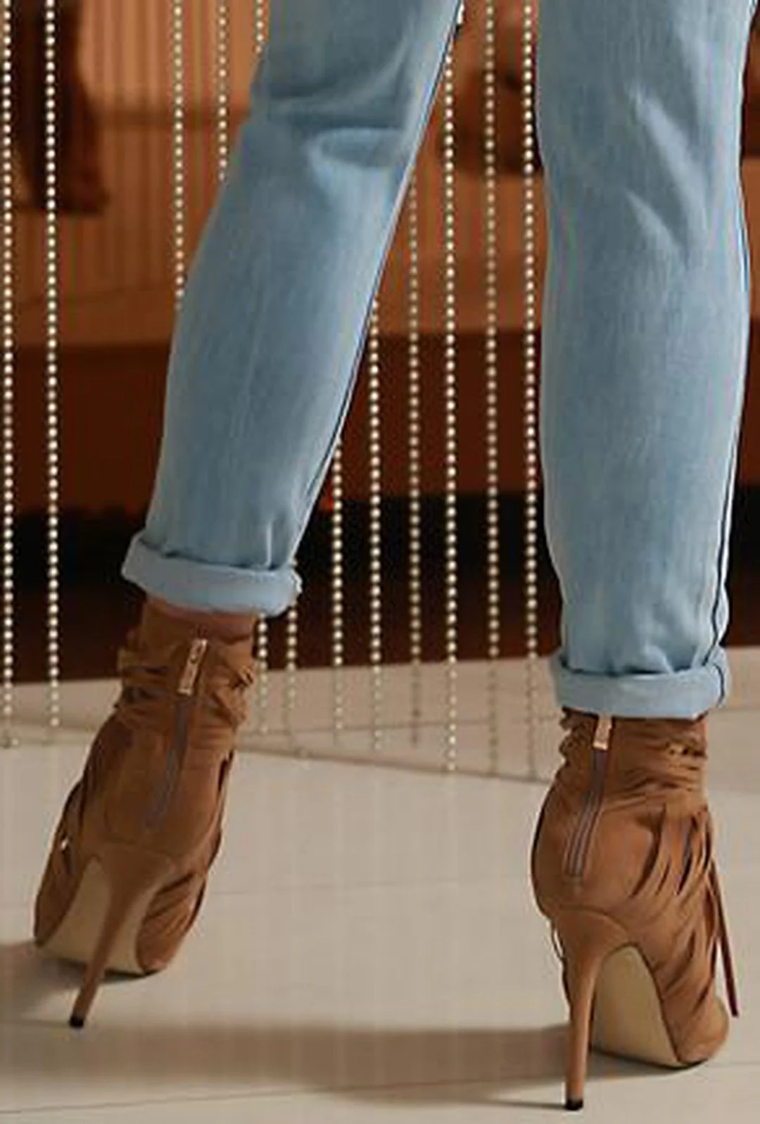 MARI CLARE - FRINGE ANKLE BOOTS - Image 5