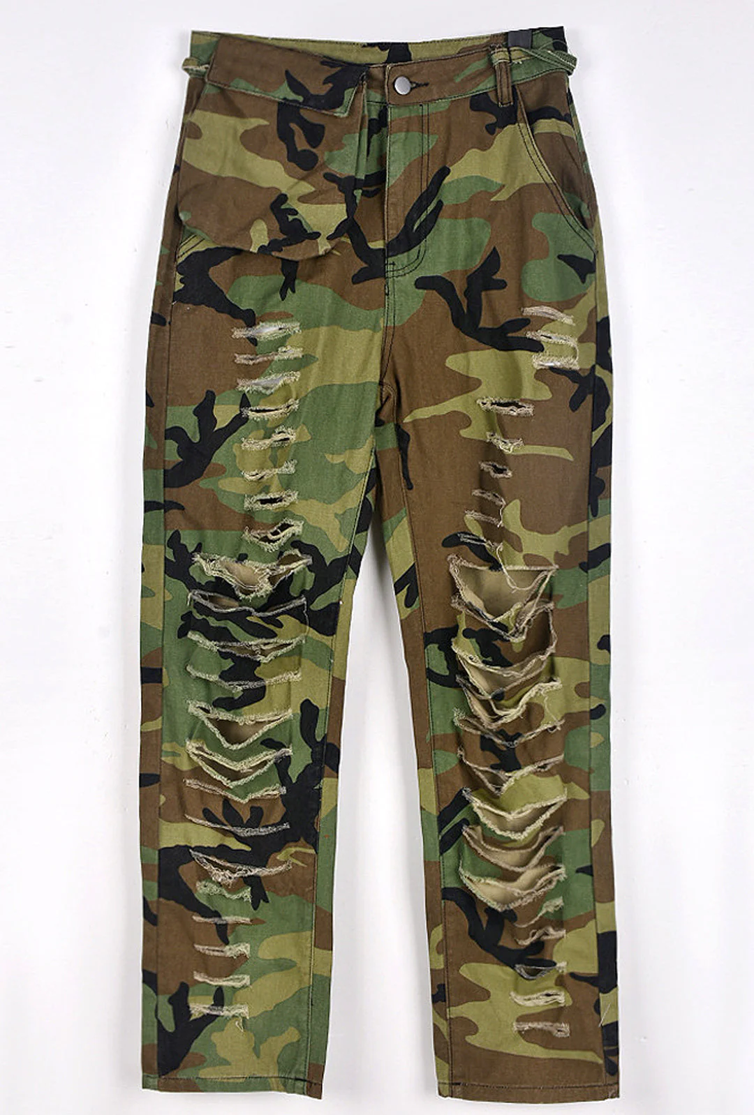 MARICKA - CAMO TWILL CARGO PANT - Image 5