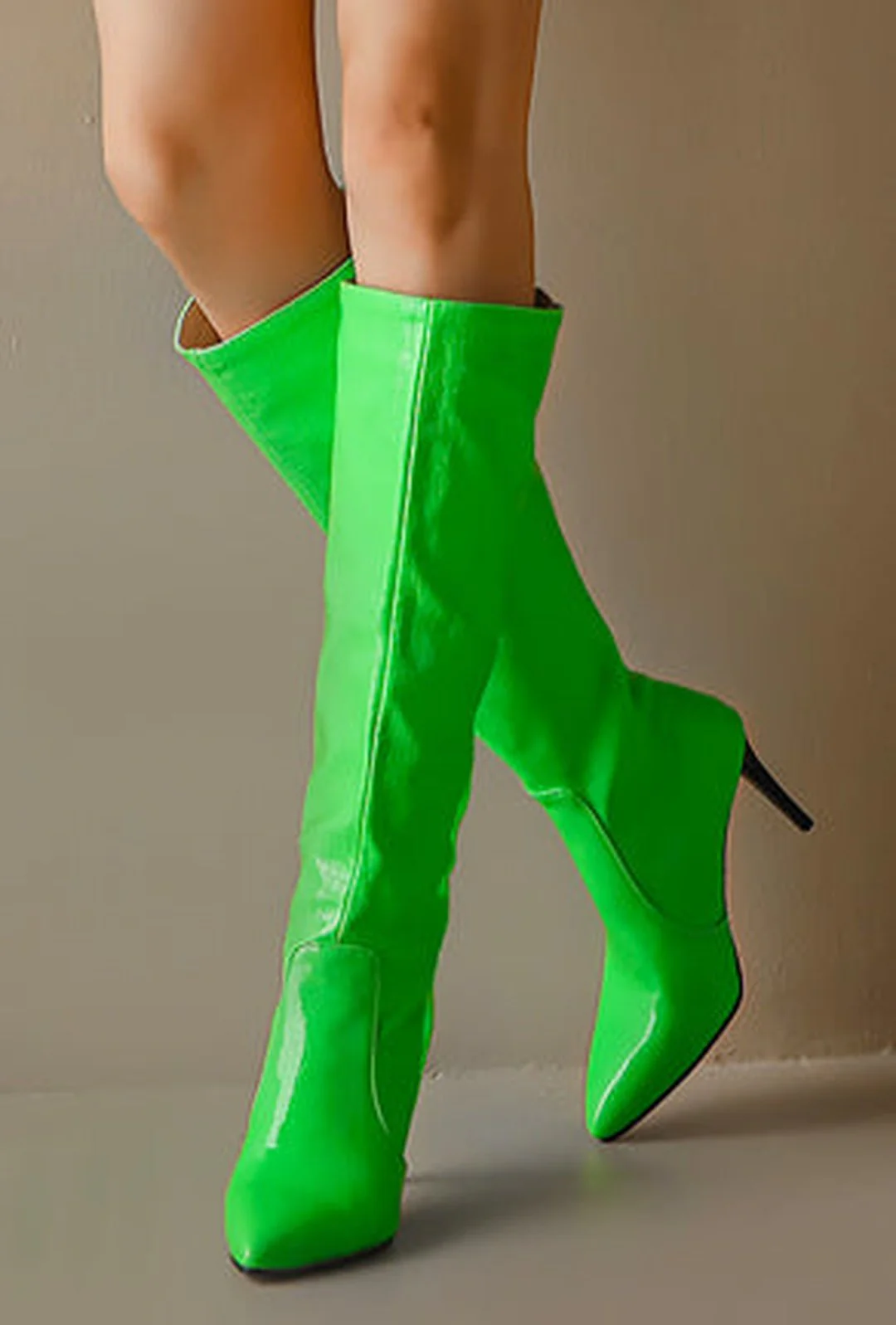 McKENZY - KNEE RETRO BOOTS - Image 2