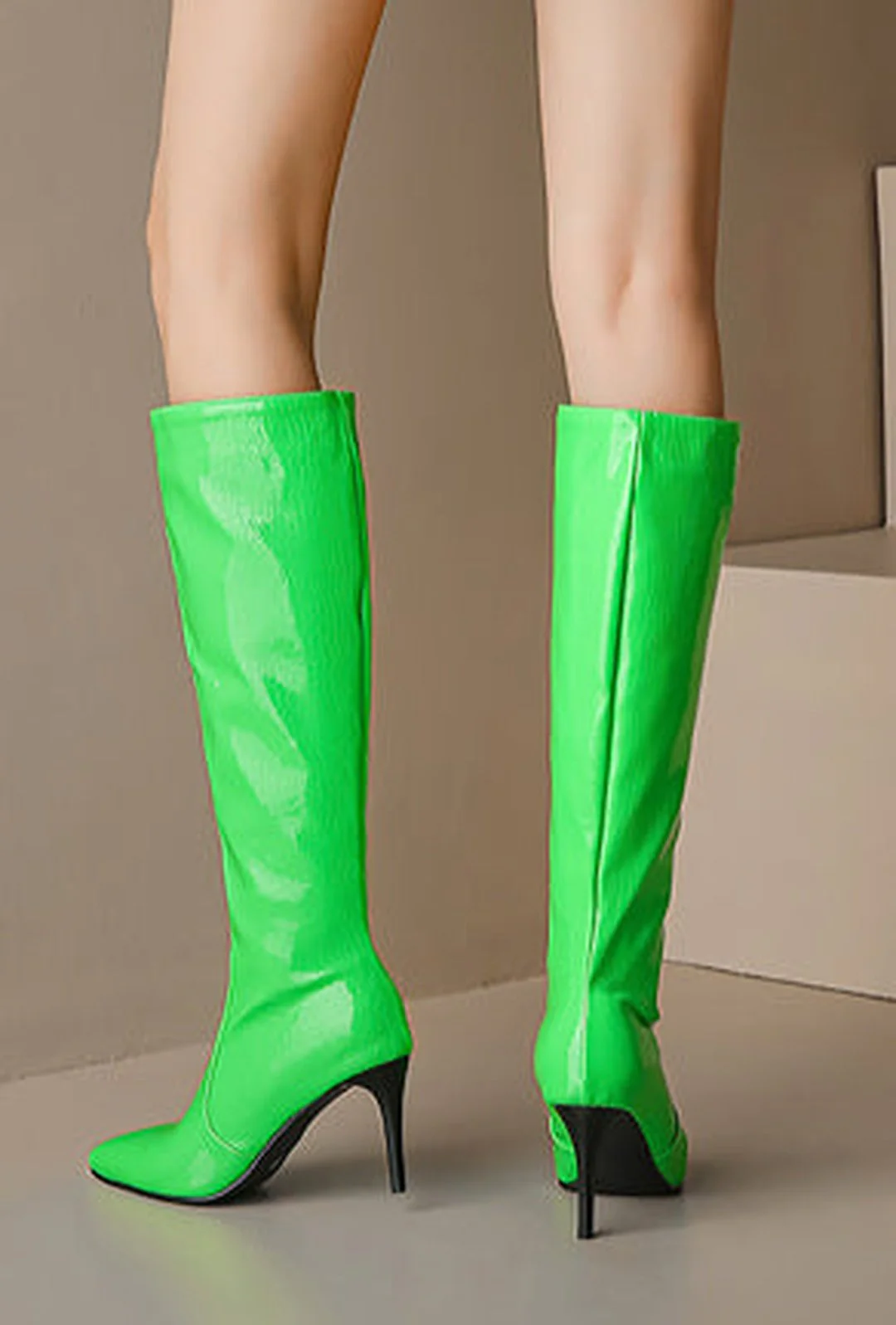 McKENZY - KNEE RETRO BOOTS - Image 7