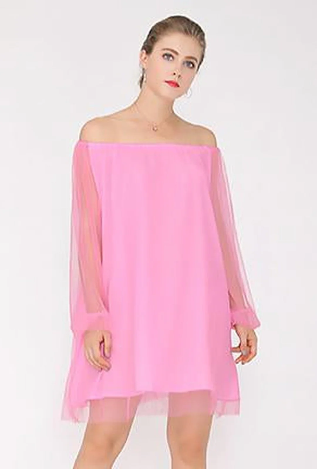 MISTI - SHEER ORGANZA DRESS - Image 2